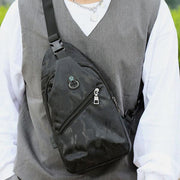 Waterproof Large-Capacity Casual Sling Bag Crossbody Bag