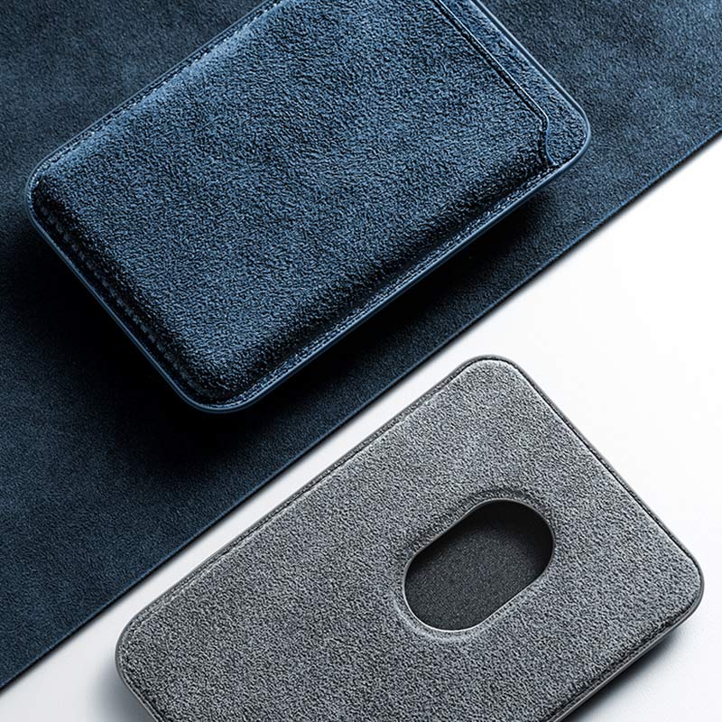 Alcantara Suede MagSafe Card Holder