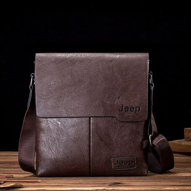 Daily Messenger Bag For Men Vintage With Small Wallet