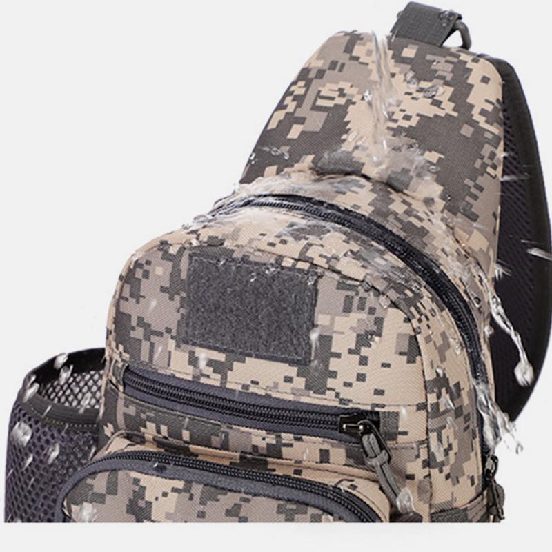 Camouflage Outdoor Waterproof Multifunctional Sling Bag