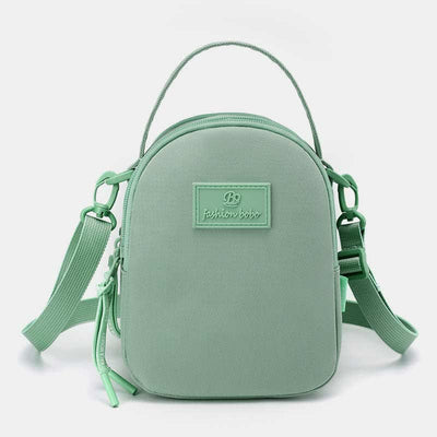 Triple Zip Crossbody Bag Purse for Women Waterproof Mini Travel Handbag