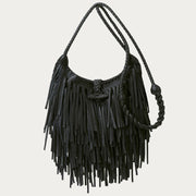 Crossbody Bag For Women Medieval Tassel String Strap Daily Bag