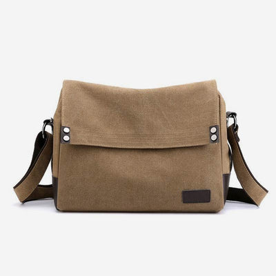 Casual Large Capacity Canvas Messenger Bag