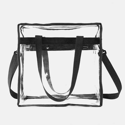 Large Capacity Waterproof Casual Transparent Shoulder Bag