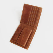 Genuine Leather Casual Bifold Vintage Wallet