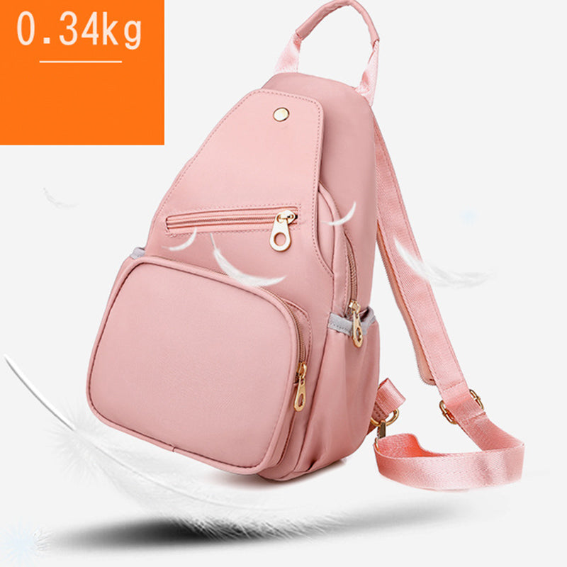 Women's Convertible Sling Bag Lightweight Casual Mini Backpack Chest Bag