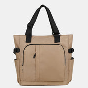 Tote Bag For Women Men Minimalist Casual Solid Color Storage Bag
