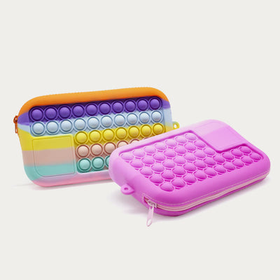 Silicone Pencil Case For Kids School Multifunctional Storage Case