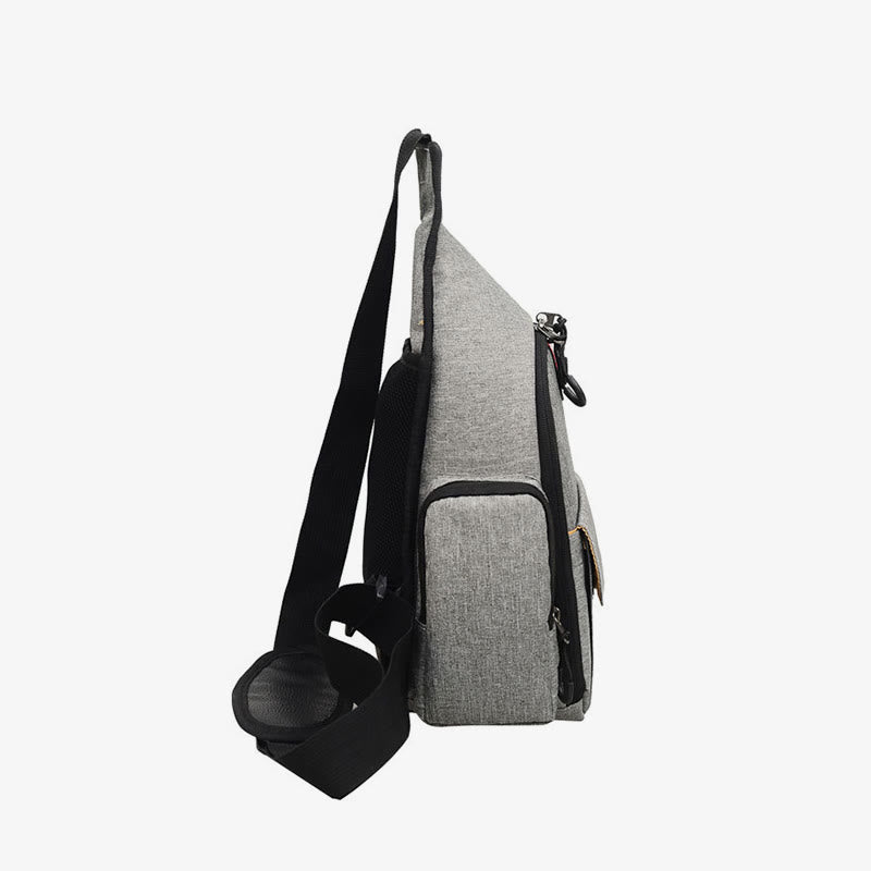 SLR Digital Camera Bag For Outdoor Durable Nylon Chest Bag