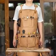 Tool Bag For Men Tarpaulin Repairman Gardening Mechanic Tool Apron