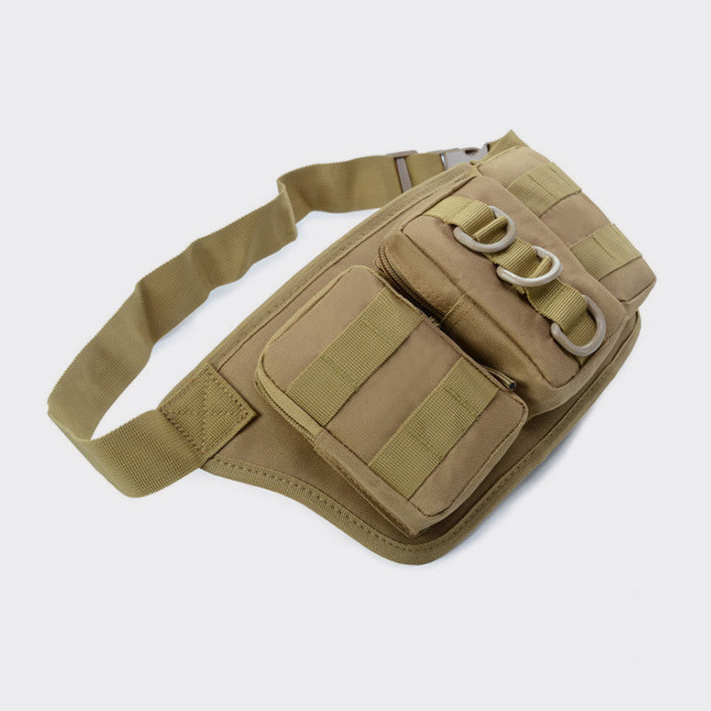 Waist Bag For Men Tactical Outdoor Sports Multifunctional Shoulder Bag