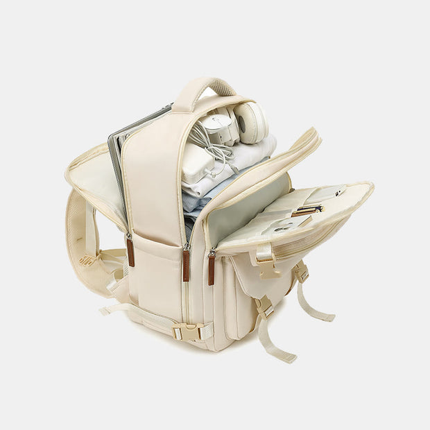 Backpack For Women Large Capacity Minimalist Travel Nylon Laptop Daypack