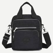 Lightweight Nylon Crossbody Bag for Women Multi-Pocket Handbag Shoulder Purses