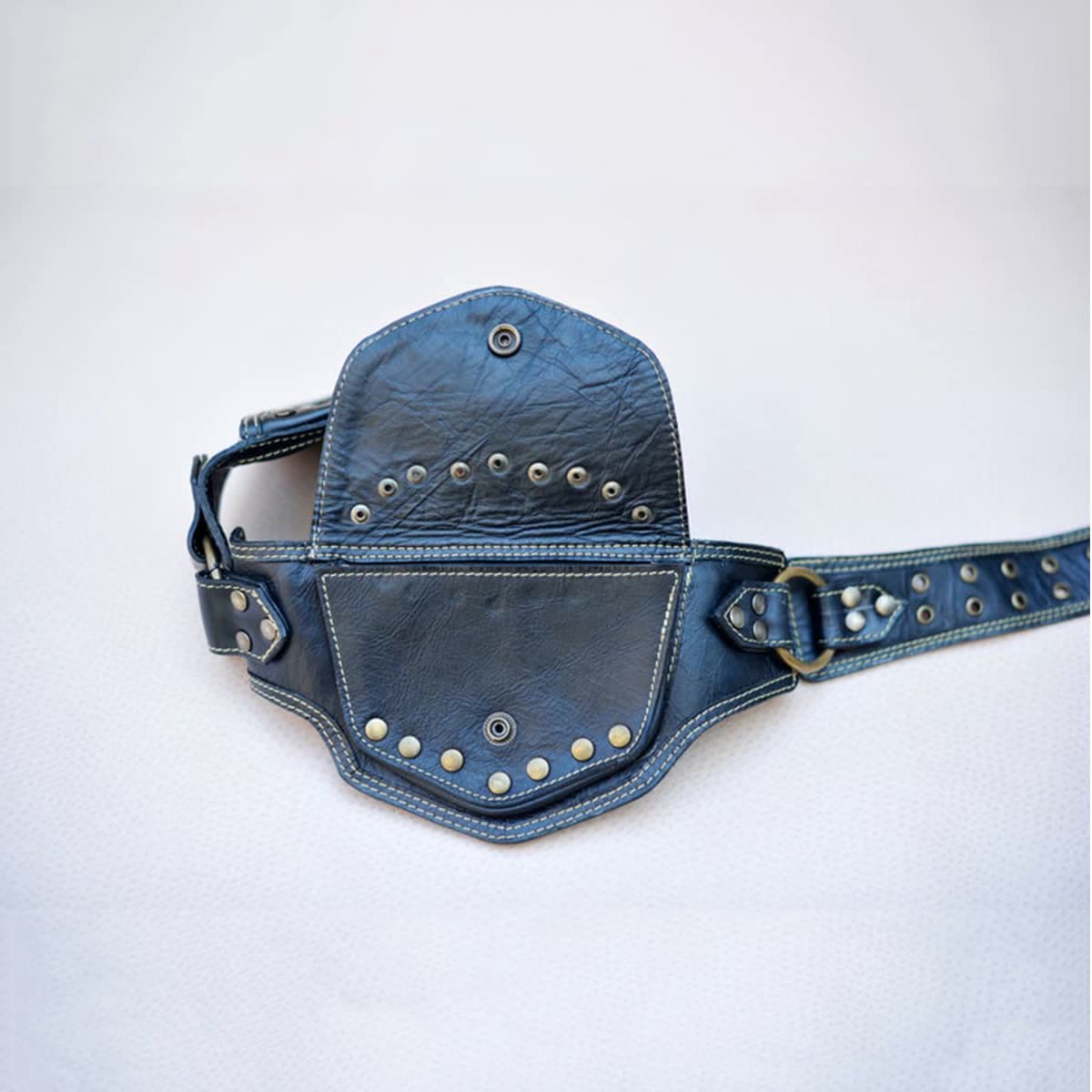 Rivet Belt Bag Women Men Medieval Punk Waist Bag