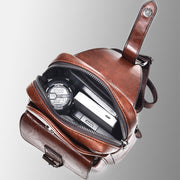 Sling Bag For Men Daily Use Casual Retro Waterproof Crossbody Bag