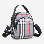 Multi-compartment Women Nylon Purse Crossbody Bag Waterproof Lightweight Handbag