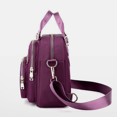 Crossbody Bag for Women Waterproof Multi-Pocket Convertible Handbag Backpack