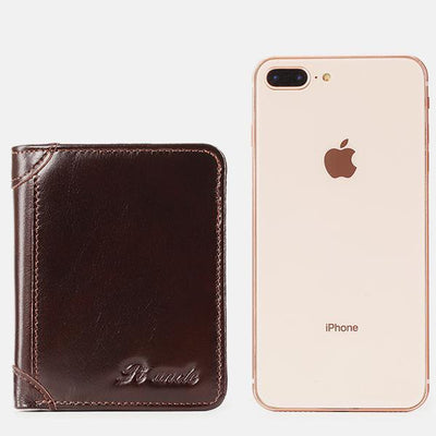 RFID Multifunctional Leather Wallet