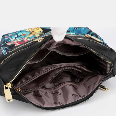 Large Capacity Nylon Printing Crossbody Bag