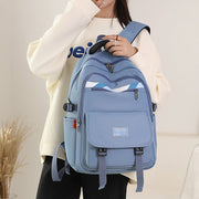Backpack For Women Soft Breathable Fabric Casual Waterproof Travel Bag