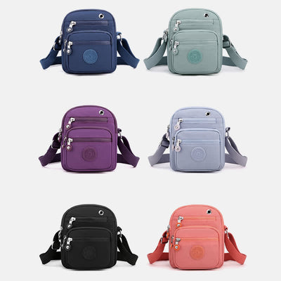 Women's Mini Crossbody Bag Lightweight Multi Pocket Shoulder Bag Purses