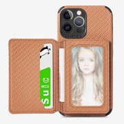 RFID Blocking Phone Case Wallet with Card Holder Wallet Case for iPhone