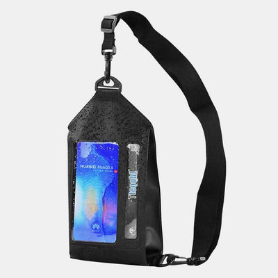 Large Capacity Waterproof Universal Phone Bag Pouch with Crossbody Strap