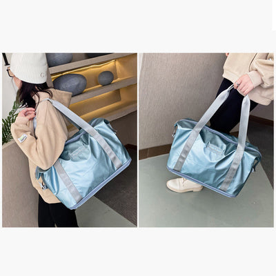 Travel Duffel Bag For Women Dry Wet Separation Sports Handbag