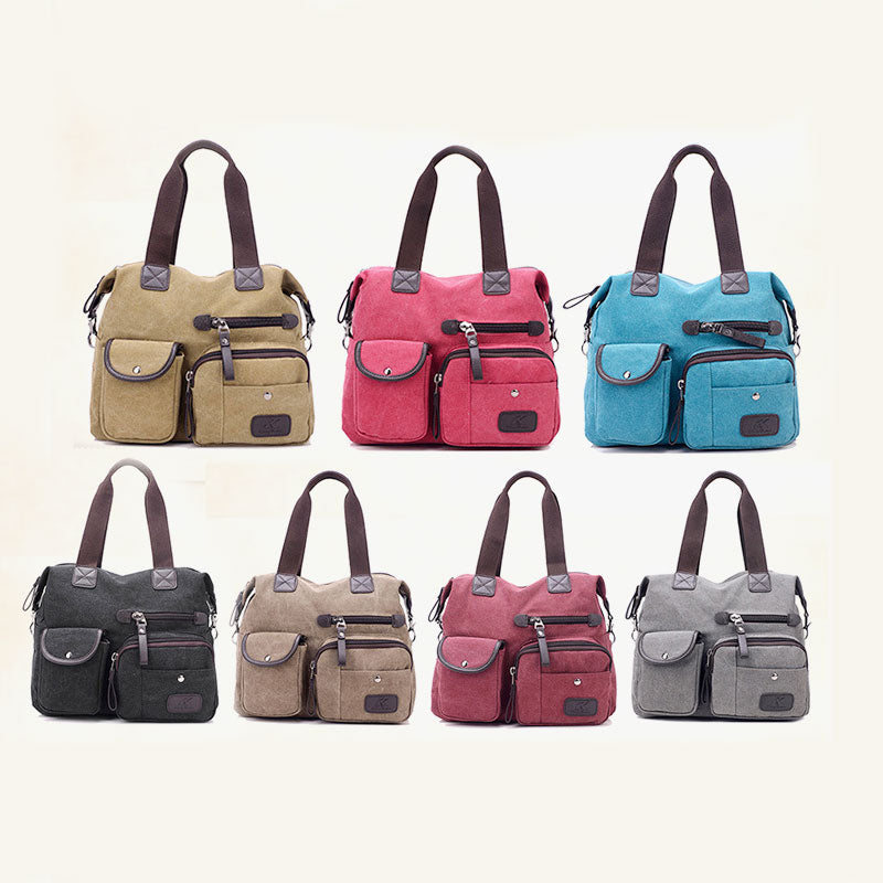 Large Capacity Durable British Style Tote Bag