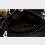 Ultra Thin Messenger Bag For Men Leisure Outings Crossbody Bag
