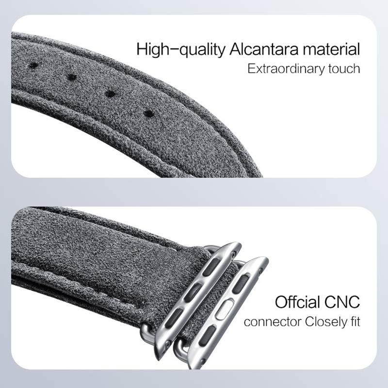 Alcantara Watch Strap