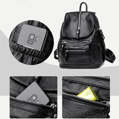 Backpack For Women Casual Simple Large Capacity Short Travel Backpack