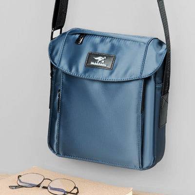 Messenger Bag For Men Oxford Cloth Navy Blue Casual Crossbody Bag