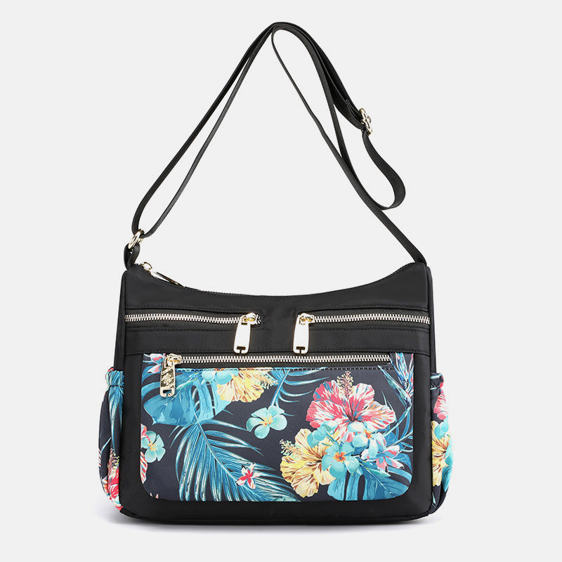 Large Capacity Nylon Printing Crossbody Bag