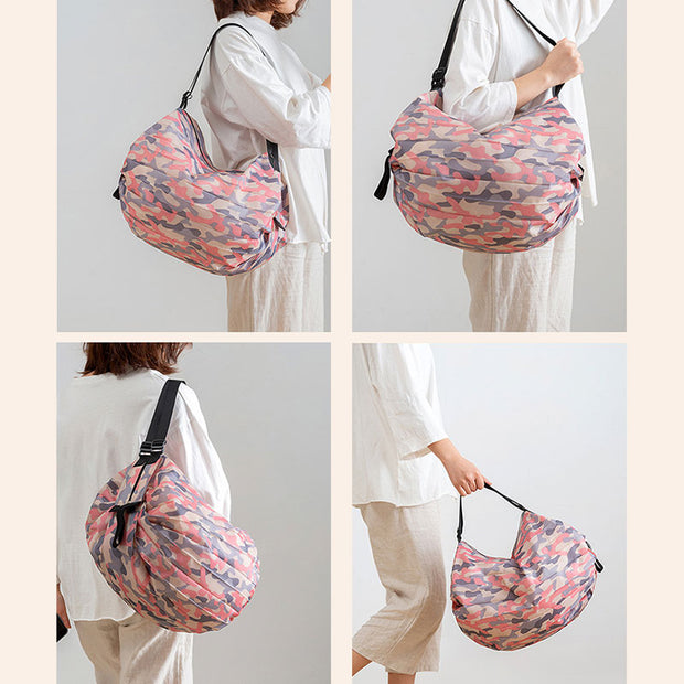 Large Capacity Foldable Travel Shoulder Portable Shopping Bag