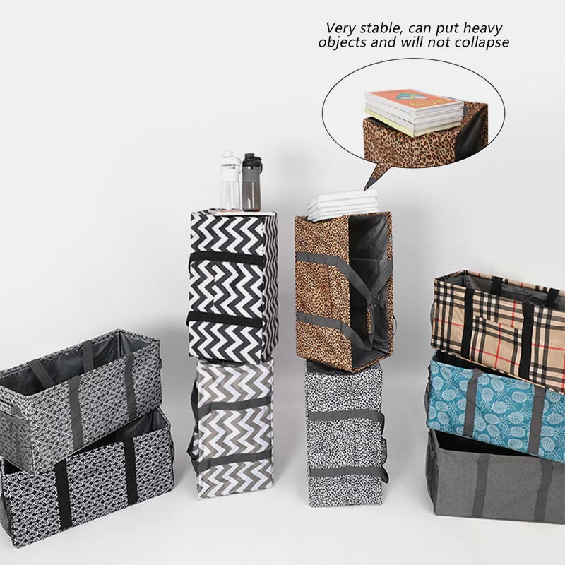 Storage Bag For Home Travel Foldable Clothing Clutter Storage Basket