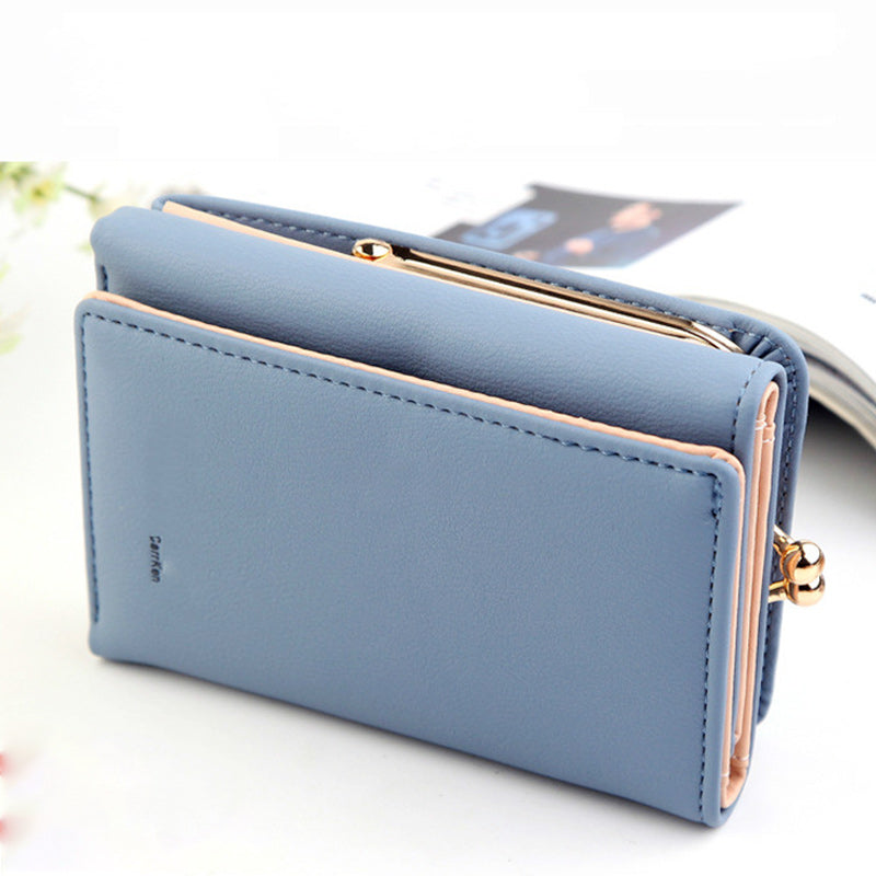 Lightly Design Multifunctional Elegant Trifold Wallet