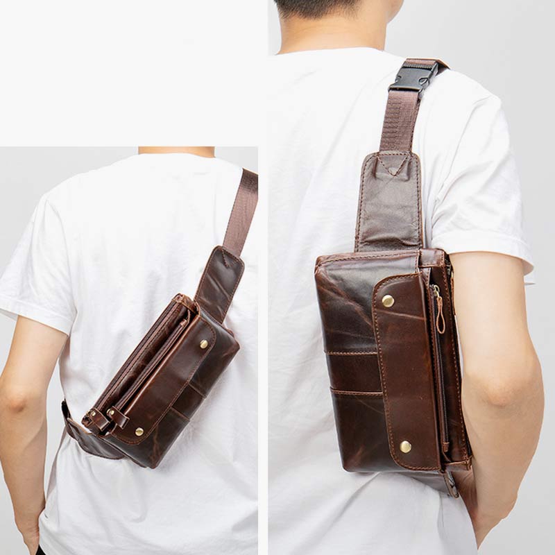 Retro Large Capacity Trendy Waist Bag