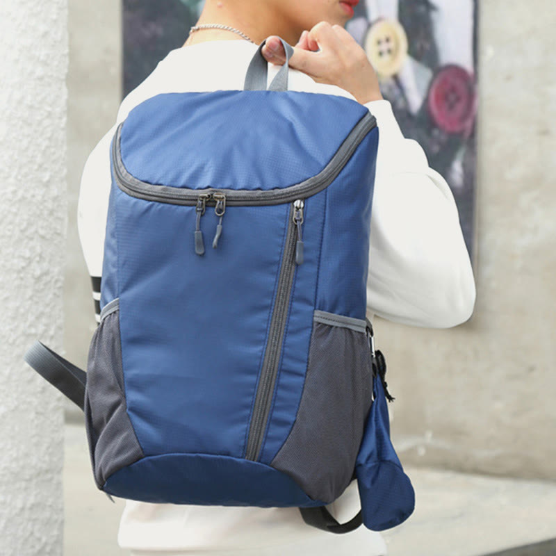 Nylon Backpack For Outdoor Sports Foldable Travel Day Pack