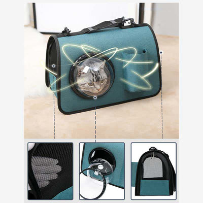 Pet Carrier for Small Dogs Cats Foldable Pet Travel Carrying Handbag