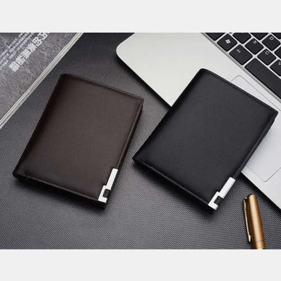 Minimalist Bifold Wallet for Men Business Slim Front Pocket Wallet