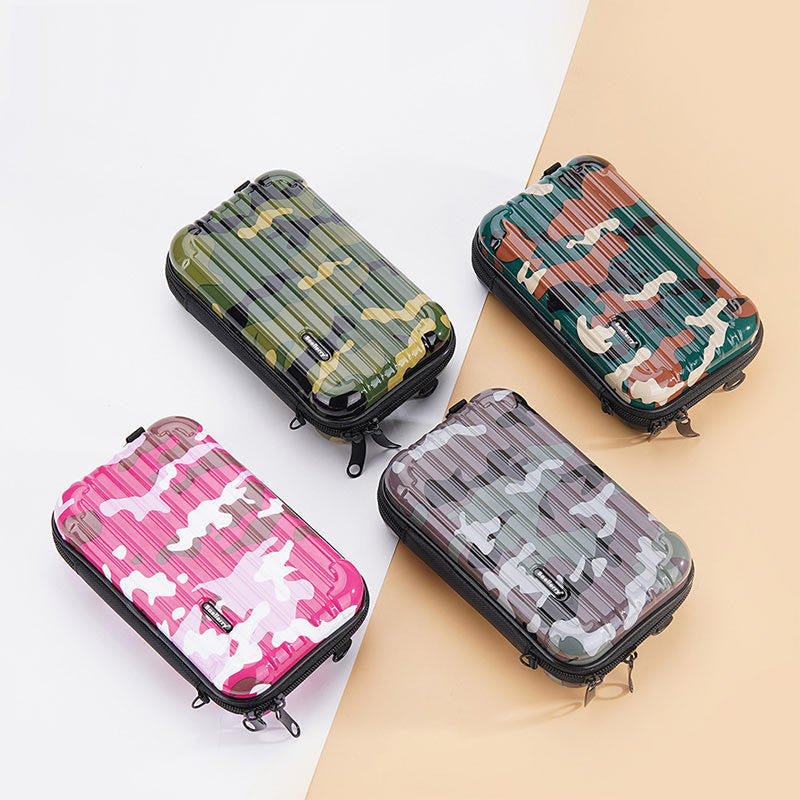 Camouflage Pattern Phone Bag For Outing Crossbody Make Up Bag