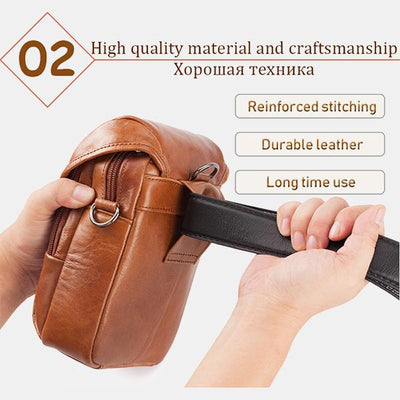 Genuine Leather Phone Purse Crossbody Bag