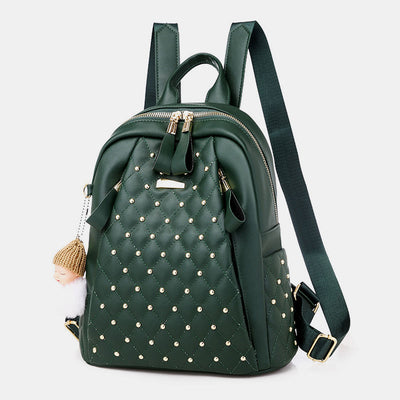 Large Capacity Studded Backpack