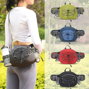 Outdoor Hiking Fishing Waist Bag with Crossbody Strap