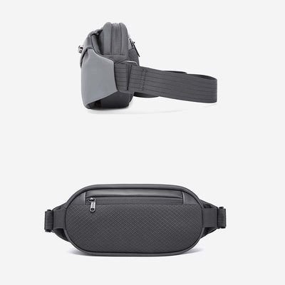 Large Capacity Waterproof Anti-theft Waist Bag Sling Bag