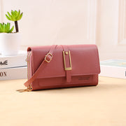 Phone Bag For Women Solid Color Large Capacity Money Purse