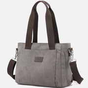 Limited Stock: Women's Canvas Tote Shoulder Handbag