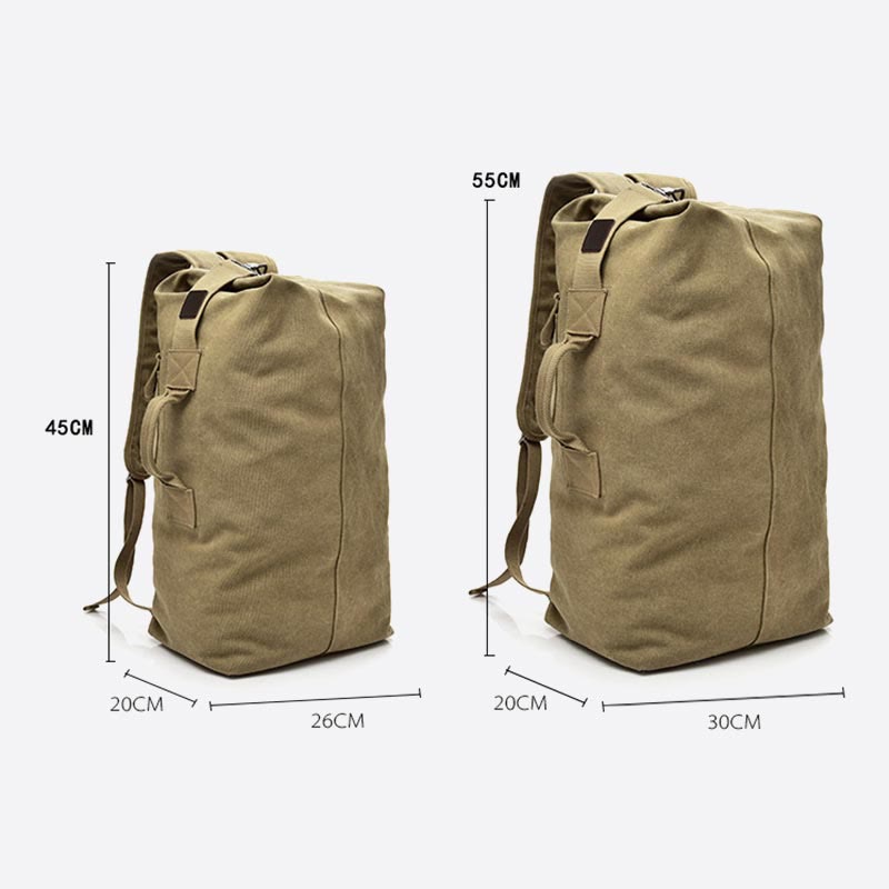 Backpack for Men Sports Large Capacity Canvas Travel Bag