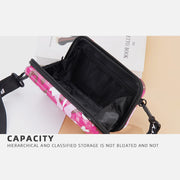 Camouflage Pattern Phone Bag For Outing Crossbody Make Up Bag